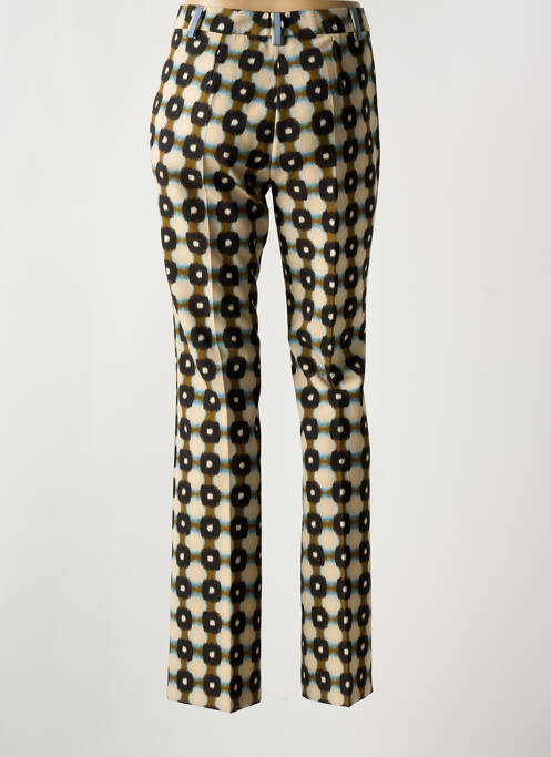 Pantalon slim verde MALIPARMI femeie