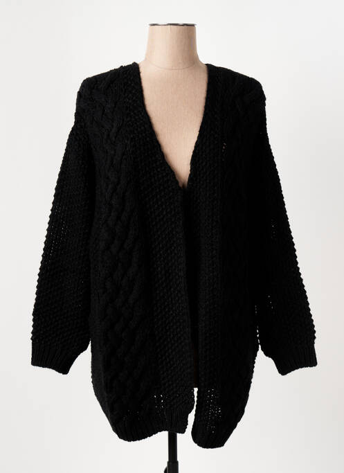 Vestă cu mâneci lungi negru LE BOUDOIR D'EDOUARD femeie