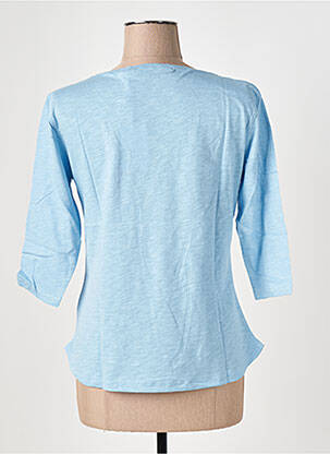 Tricou mâneci 3/4 mâneci 3/4 albastru LE BOUDOIR D'EDOUARD femeie