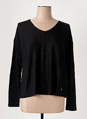 Tricou mâneci lungi mâneci lungi negru LE BOUDOIR D'EDOUARD femeie