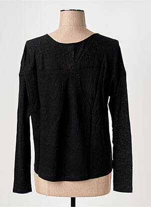 Tricou mâneci lungi mâneci lungi negru LE BOUDOIR D'EDOUARD femeie