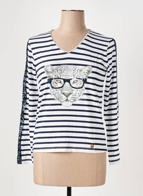 Tricou albastru LE BOUDOIR D'EDOUARD femeie