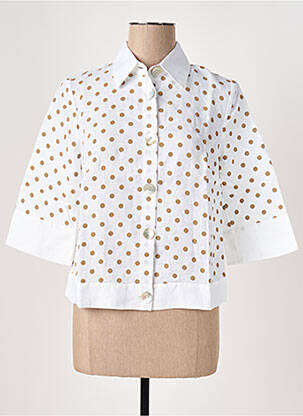 Cămașă alb LE BOUDOIR D'EDOUARD femeie