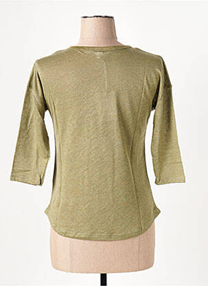 Tricou mâneci 3/4 mâneci 3/4 verde LE BOUDOIR D'EDOUARD femeie