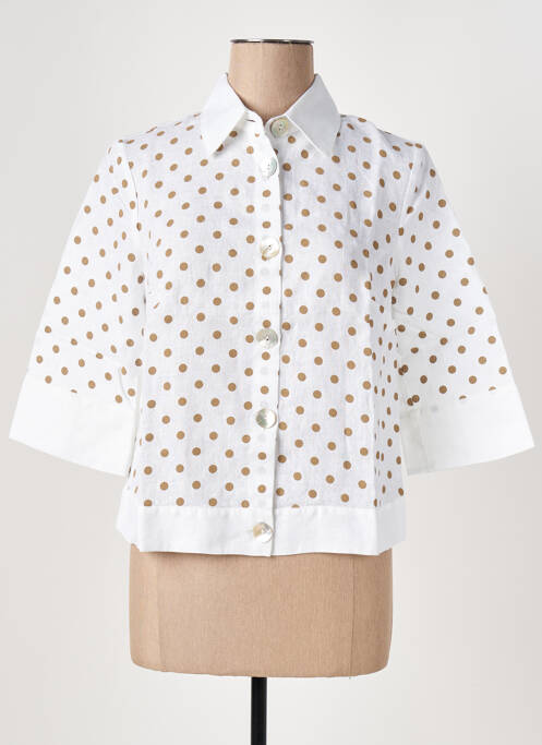 Cămașă alb LE BOUDOIR D'EDOUARD femeie