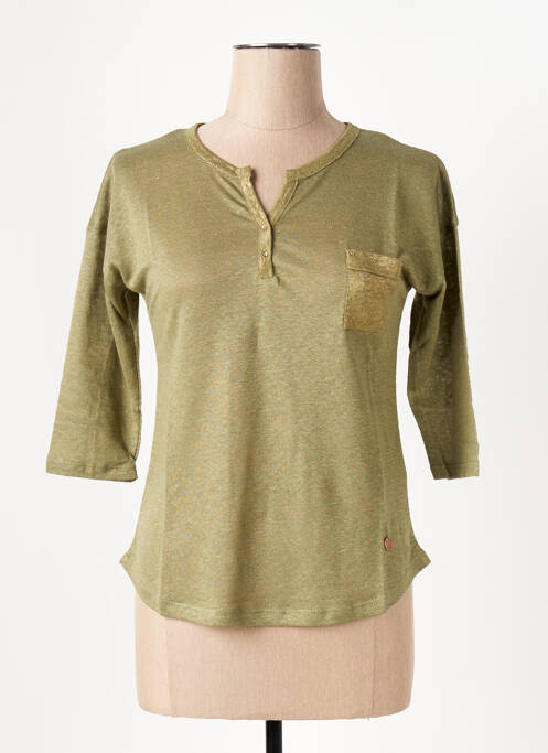 Tricou verde LE BOUDOIR D'EDOUARD femeie