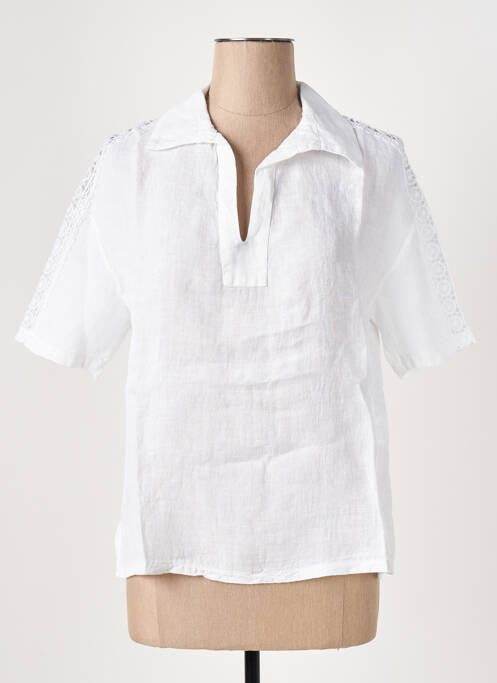 Top alb LE BOUDOIR D'EDOUARD femeie