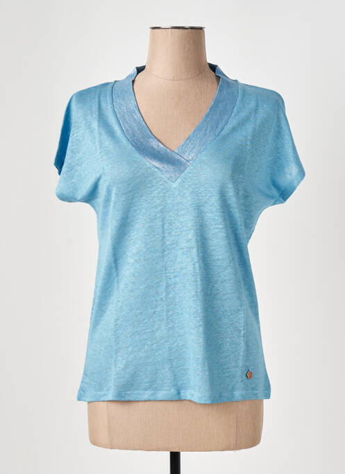 Tricou albastru LE BOUDOIR D'EDOUARD femeie