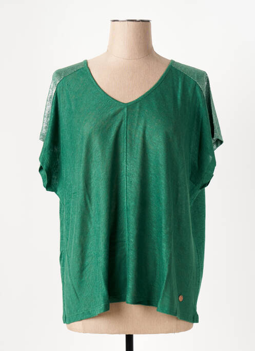 Tricou verde LE BOUDOIR D'EDOUARD femeie