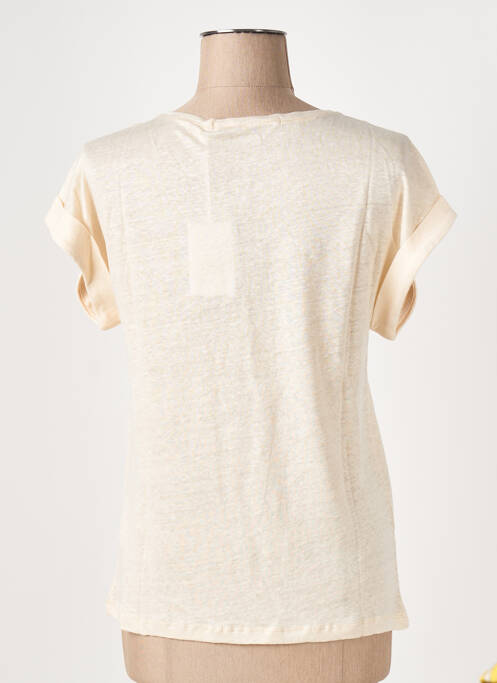 Tricou bej LE BOUDOIR D'EDOUARD femeie