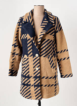 Palton lung maro LE BOUDOIR D'EDOUARD femeie