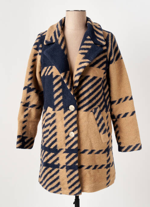 Palton lung maro LE BOUDOIR D'EDOUARD femeie