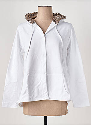 Jachete casual buzunare alb LE BOUDOIR D'EDOUARD femeie