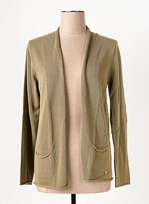 Vestă cu mâneci lungi verde LE BOUDOIR D'EDOUARD femeie