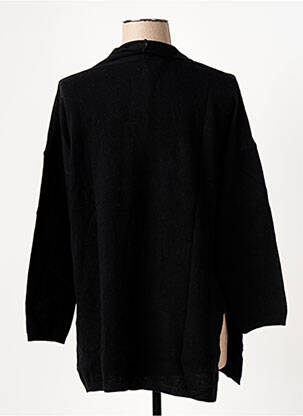 Vestă cu mâneci lungi elasticitate negru LE BOUDOIR D'EDOUARD femeie