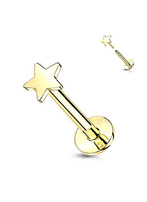 Piercing materiale aur auriu TATA GISELE femeie