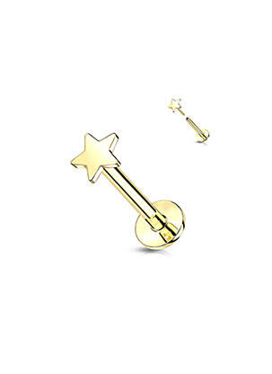 Piercing materiale aur auriu TATA GISELE femeie