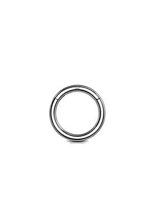 Piercing închidere cu închizătoare tip clips argintiu TATA GISELE femeie