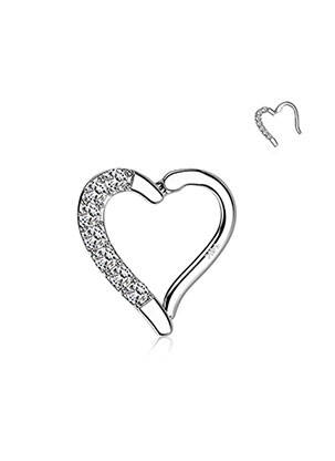 Piercing ornament oxid de zirconiu argintiu TATA GISELE femeie