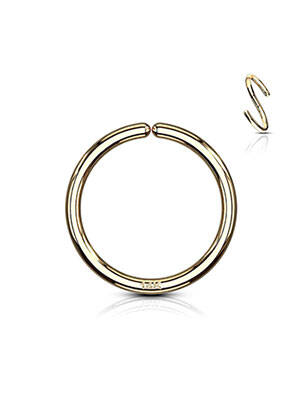 Piercing materiale aur auriu TATA GISELE femeie