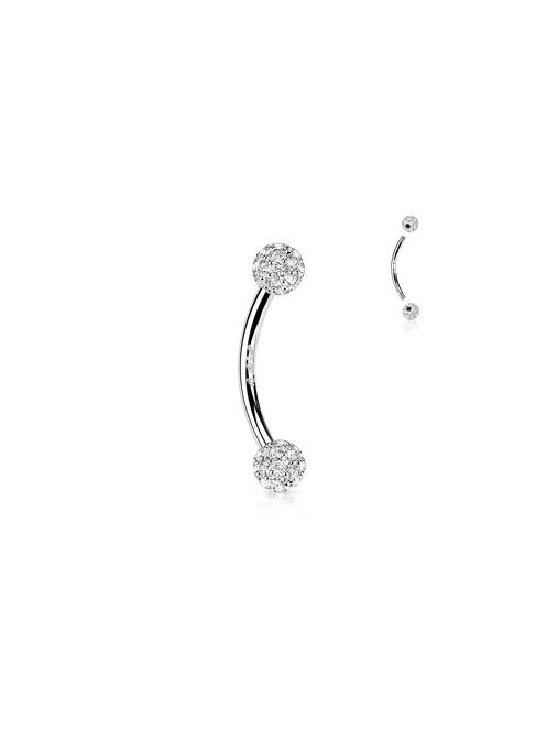 Piercing materiale aur alb argintiu TATA GISELE femme