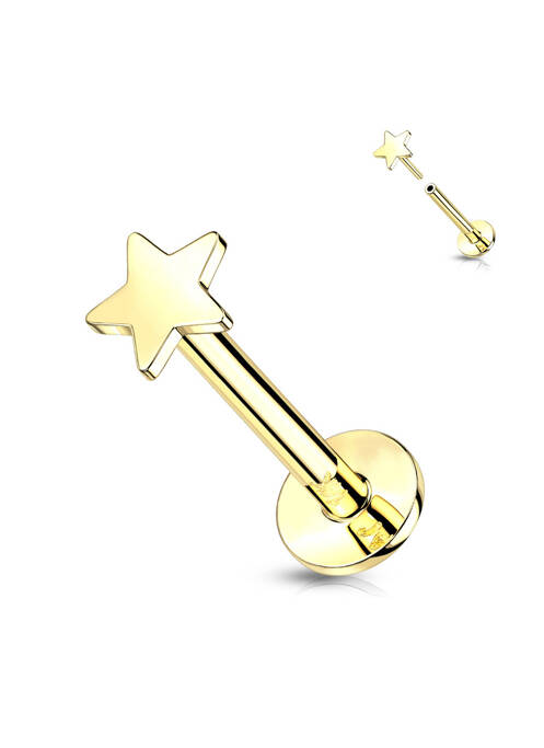 Piercing auriu TATA GISELE femeie