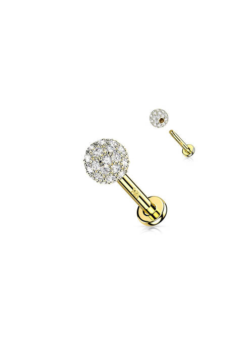 Piercing auriu TATA GISELE femeie