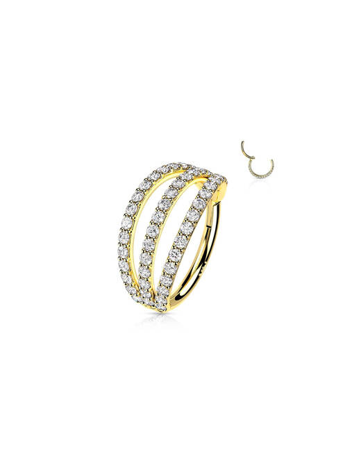 Piercing auriu TATA GISELE femeie