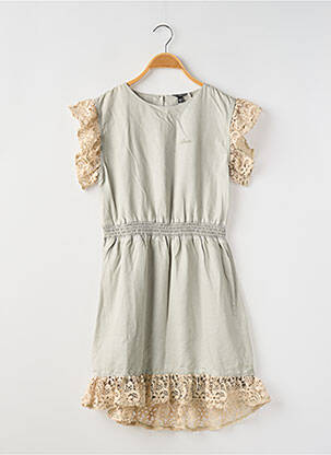 Rochie midi verde GUESS fată