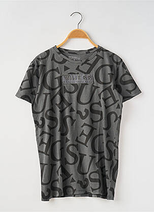 Tricou gri GUESS fată