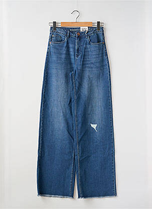 Blugi cu croială largă albastru GARCIA fată