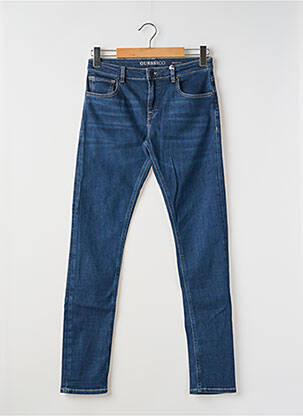 Blugi cu croială slim albastru GUESS fată