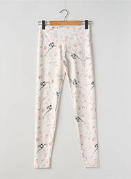 Colant imprimeu floral talie elastică bej GUESS fille