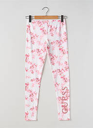 Colant imprimeu floral talie elastică roz GUESS fille