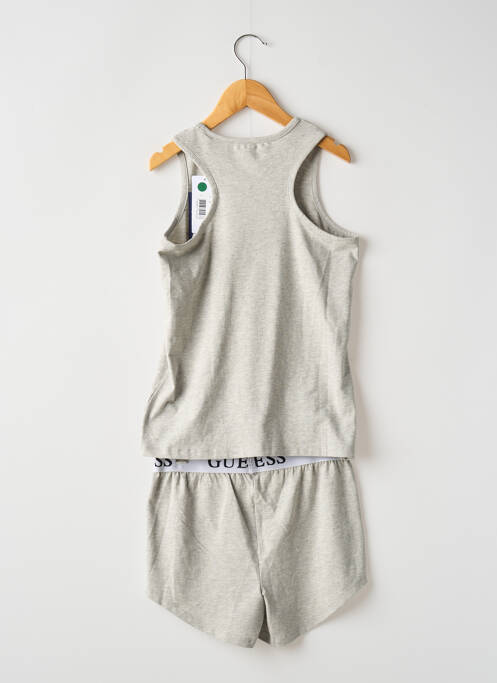 Pijamale scurte gri GUESS fată