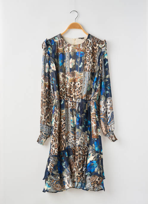 Rochie midi albastru GUESS fată