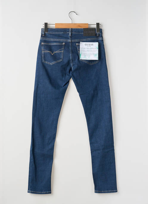 Blugi cu croială slim albastru GUESS fată