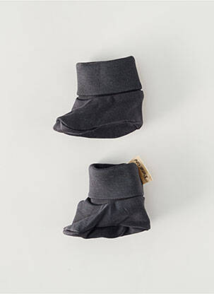 Papuci/pantofi de casă vârf rotund vârf rotund gri închis PETIT OH copil