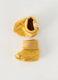 Papuci/pantofi de casă vârf rotund vârf rotund galben PETIT OH enfant
