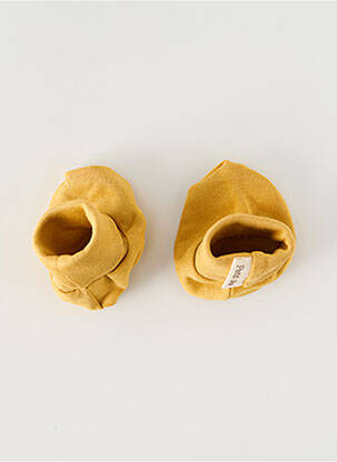 Papuci/pantofi de casă vârf rotund vârf rotund galben PETIT OH copil