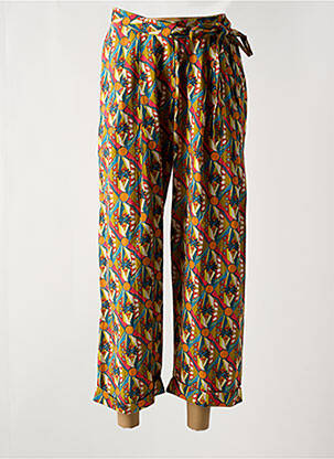 Pantalon 7/8 portocaliu KALI YOG femeie