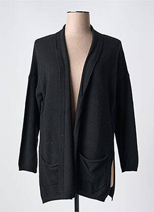 Vestă cu mâneci lungi negru LE BOUDOIR D'EDOUARD femeie