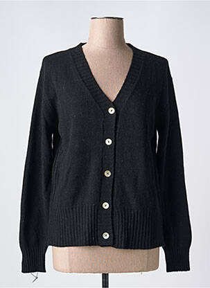 Vestă cu mâneci lungi negru LE BOUDOIR D'EDOUARD femeie