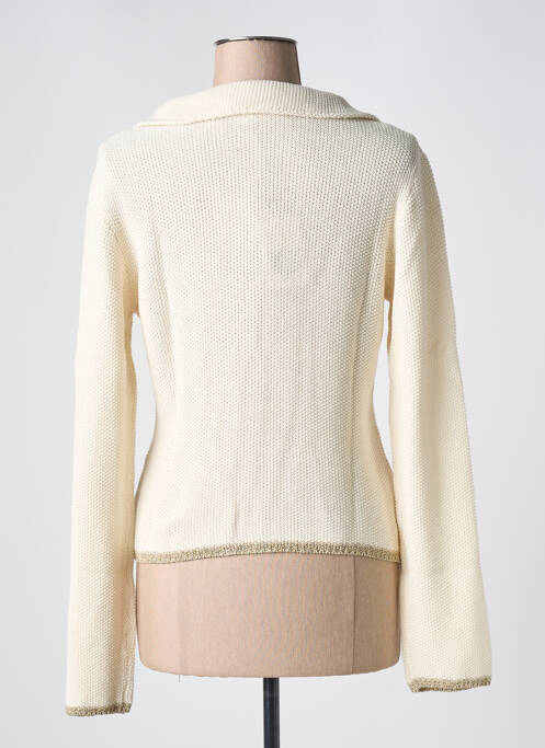 Vestă cu mâneci lungi bej LE BOUDOIR D'EDOUARD femeie