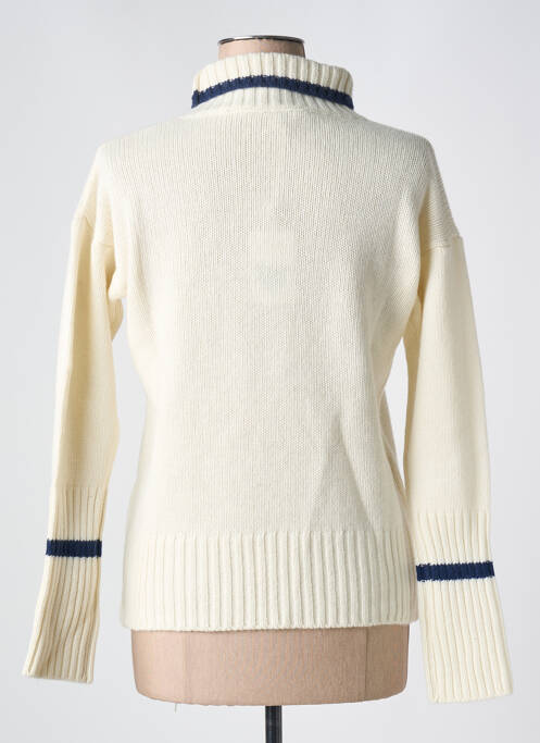 Pulover cu guler înalt bej LE BOUDOIR D'EDOUARD femeie