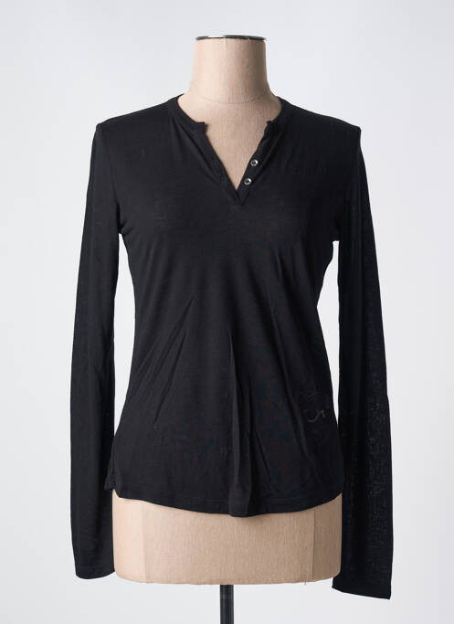 Tricou negru LE BOUDOIR D'EDOUARD femeie