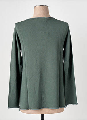 Pulover guler rotund mâneci lungi verde LE BOUDOIR D'EDOUARD femeie