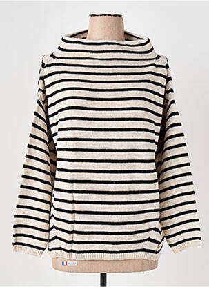 Pulover bej LE BOUDOIR D'EDOUARD femeie