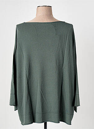 Pulover guler rotund mâneci lungi verde LE BOUDOIR D'EDOUARD femeie