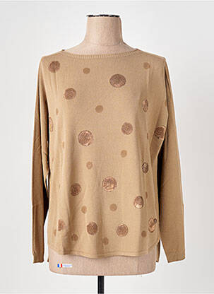 Pulover bej LE BOUDOIR D'EDOUARD femeie